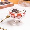 210ml Ins Simple Crystal Cup Ice Cream Bowl Yogurt Pudding Bowl Dessert Milkshake Glass Cup For Wedding Bar Party Glass