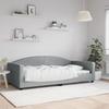 VidaXL Daybed Light Grey 100x200 Cm Fabric 354116