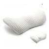 Memory Yuanbao Foam Backrest Pillow With Soft Polyester Cover Support For
