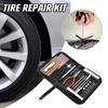 Car Tool Kit 46pcs Emergency Tire Repair Complete Kit Tools Kit Pneumatic Workshop Garage Repai Z3N4