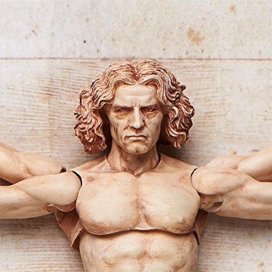 Figma Table Museum Vitruvian Human Figure Painted Movable Figure Non-scale ABS&PVC