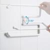 Adjustable Sanitary Plastic Tissue Holder Self Adhesive Kitchen Tissue Bathroom Tissue Storage