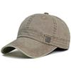 Wash Cotton Vintage Dad Hat Sun Protection Streetwear Hats Low Profile Cap  for Women Men Couple