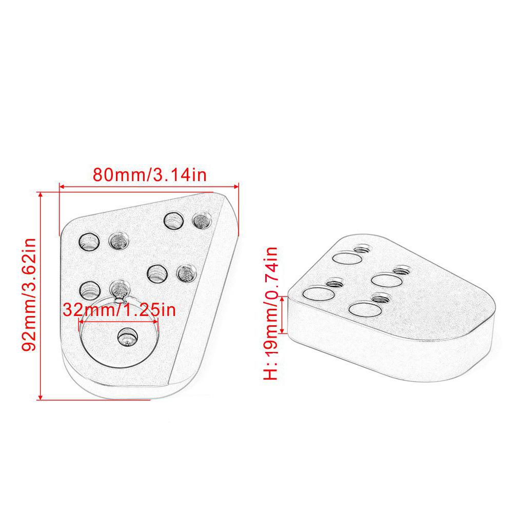Motorcycle Handlebar Riser Heightening Block Modified Accessories Replacement for R1200RT R1100RT
