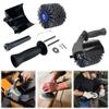 Multifunctional Angle Grinder Attachment M10/M14 with Sanding Wheel Burnishing Polishing Machine Set for 115 125 Angle Grinder