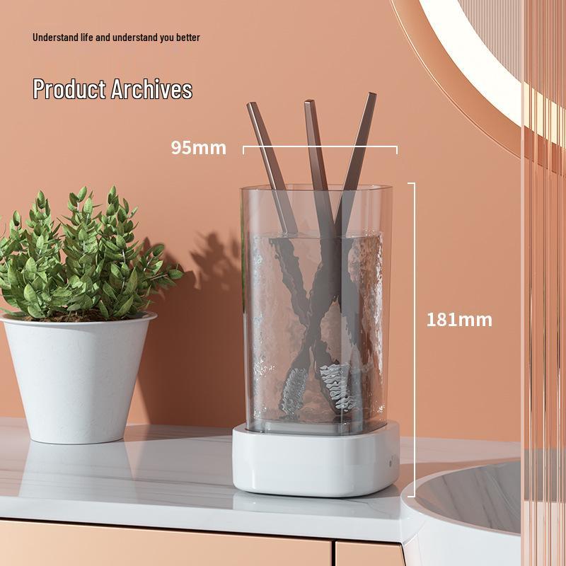 Portable Ultrasonic Cleaner for Eyeglasses, Jewelry & Contact Lenses - High Frequency Automatic Vibration