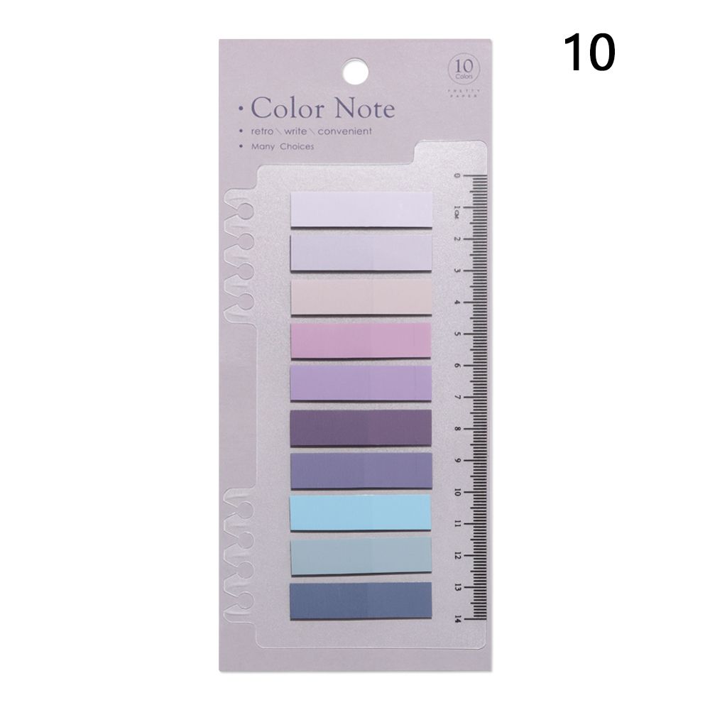 Bookmark Office Supplies Tab Strip Index Flags Sticky Notes Memo Pad Paster Sticker Loose-leaf