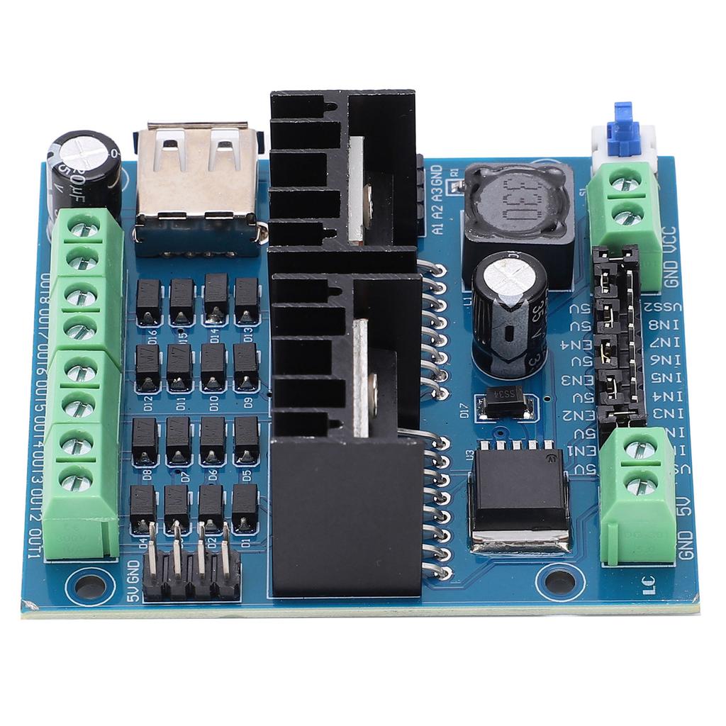 L298N Driver Module 4‑Channel Smart Auto Motor Driving Board Electronic Component
