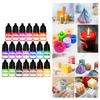 20 Colors Candle Dyes Pigment Scented Liquid Colorant Pigment Candle Mold Soap Coloring Handmade Crafts Resin Pigment