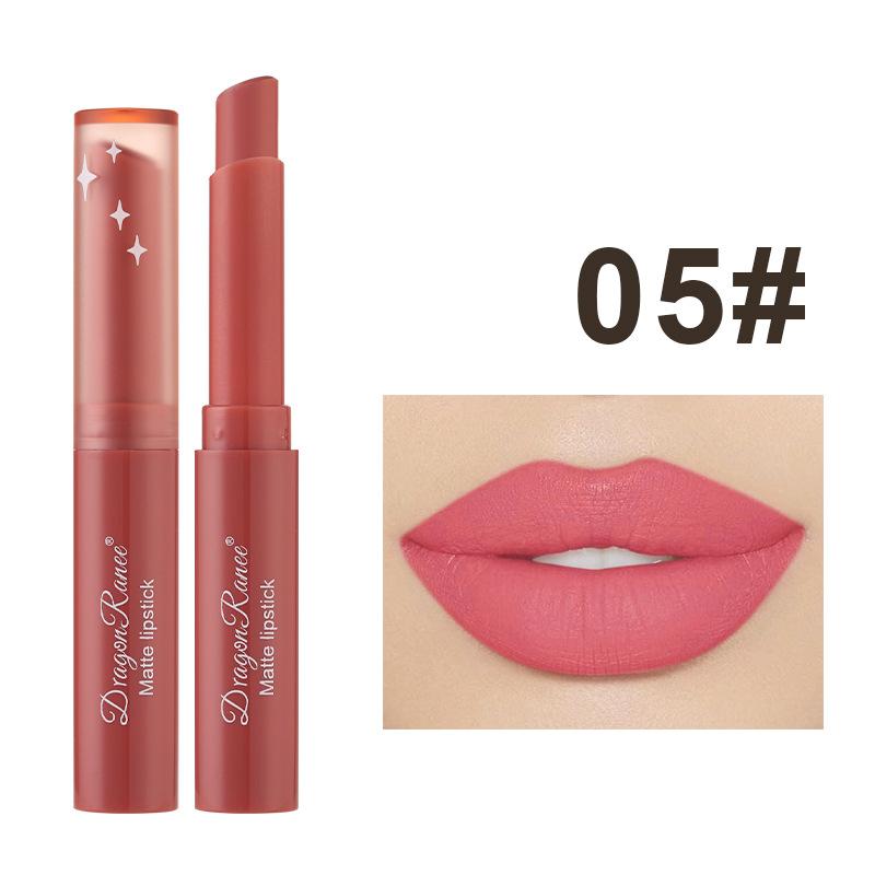 1Pc Nude Matte Lipstick Waterproof Long Lasting Lip Sticks Not Fading Sexy Red Velvet Lipsticks Women Make Up Cosmetics