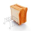Toast Stand Grid Rectangle Bread Rack Stainless Steel Tool Bread Rack Portable Baking Rack Air Fryer Accessories