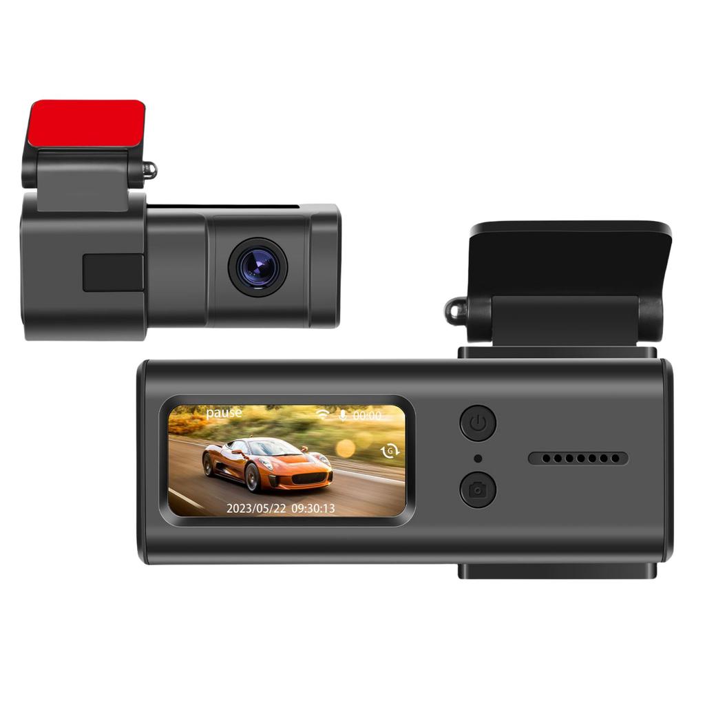 Dash Cam WiFi Car Camera 1080P Dash Camera 1.5 Inch Super Night Vision Loop Recording G-Sensor 150° Wide Angle WiFi APP Support