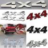 Car Metal 3D 4x4 Displacement Badge Truck Auto Motor Sticker Decoration Decal