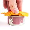 Silicone Canned Lid Pet Food Canned Lid Seal Fresh Cover for Pet Food Five Colors for Option