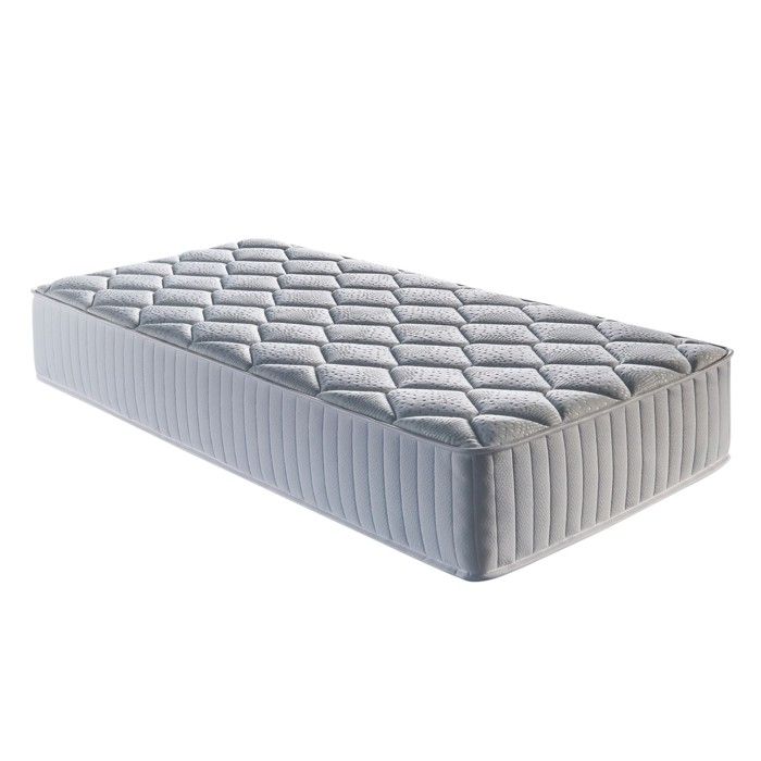 Excellence Pocket Spring Mattress with Memory Foam 80 Kg-m3 Mattress Cover 80x190 Cm Height -- 25.5 Cm - Soft Welcome - Support