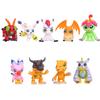 Adventure Digimon 9pcsset Figures Toys Cake Toppers Kids Xmas Collectible Gifts