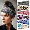 Running Sweat Absorbing Yoga Hair Bands Sport Bandana Women Headbands Elastic Turban Head Wrap