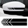 1 Pair Car Stickers Non Fading Waterproof Eco- Stripe Side Rear