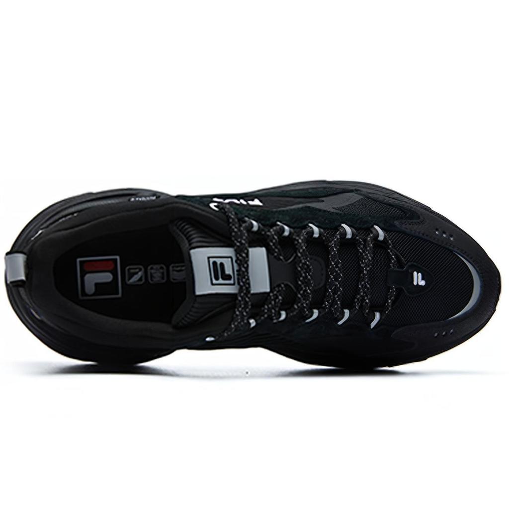 Fila Pantera Eva Rubber Tpu Versatile Comfortable Low-Top Dad Shoes Men Sneaker Black F12M141107FBK