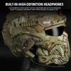 NEW W-Ronin Assault Helmet Tactical FAST Helmet Built-in Communication Headset Anti-fog Fan Detachable Mask Replacement Lens