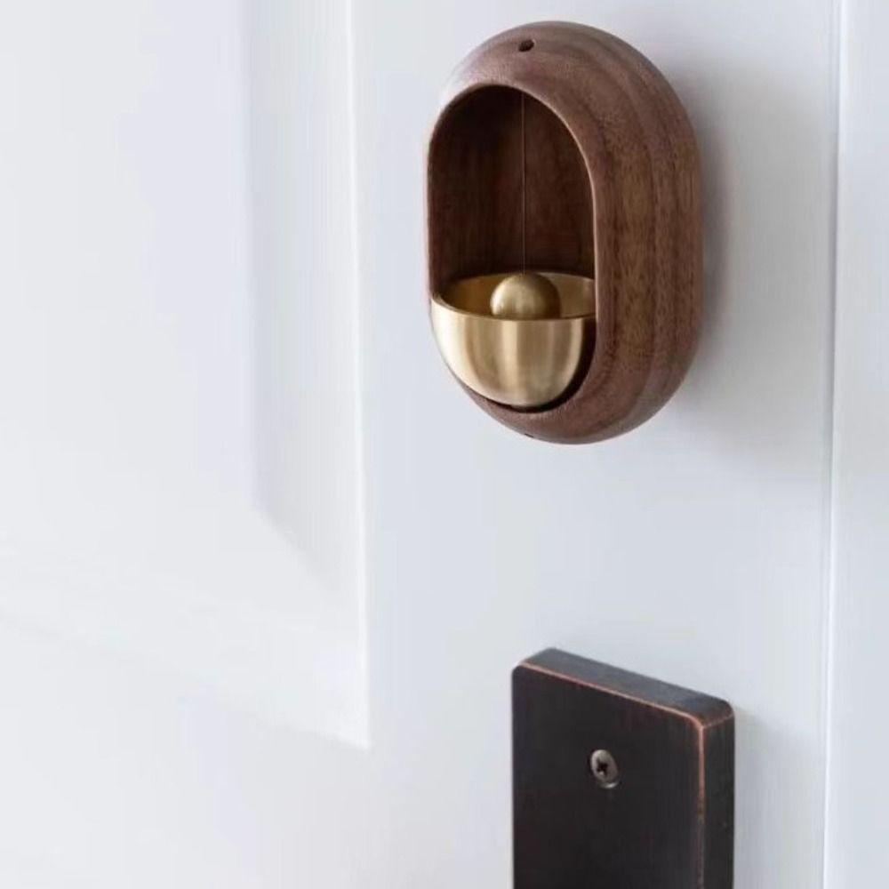 For Home Opening Wooden Door Bell Home Decoration Wood Chimes Wireless Doors Opening Chime  Office
