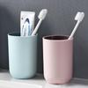 Couples' Solid Color Anti-Mold Toothbrush & Mouthwash Cup