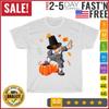 Dabbing Pilgrim and Pumpkin Day Happy Thanksgiving Vintage T Shirt Men Women NEW