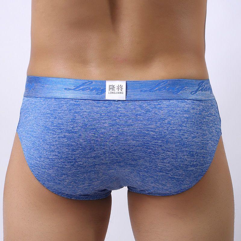 1PC Men's Modal Triangle Underwear Breathable Briefs Bulge Pouch Underpants Men's Briefs