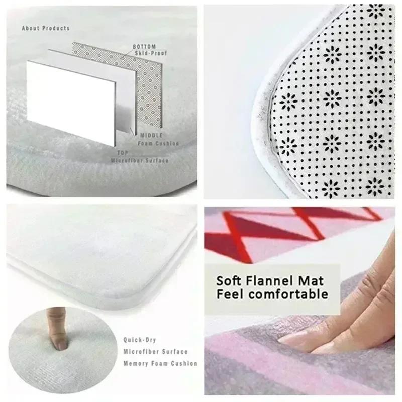 3D Retro Railway Track Train Carpet Rug for Home Living Room Bedroom Playroom Sofa Doormat Decor,Kid Area Rug Non-slip Floor Mat