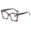 1.0 1.5 2.0 2.5 3.0 Fashionable Floral Reading Glasses Women's Anti Blue Light Spring Hinge Eyes and Legs HD Flat Light Glasses