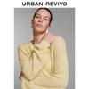 UR Women's Dopamine V-Neck Loose-Fit Knit Sweater