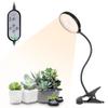 USB Plant Grow Light 1 Sunlight Full Spectrum Adjustable Desktop Clamp Growing Lamp for Indoor Plants 5 Dimmable Levels