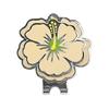 Magnetic Golf Ball Marker with Hat Clip Rustproof Corrosion Resistant Metal Flower-Shaped Golf Ball Marker Accessories