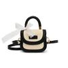 Handbag Knitted Princess Kids Shoulder Bag With Neutral Colors Matching Easy