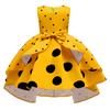 Kids Girls Polka Dot Print Princess Dress Girls Brithday Party Dresses Costume