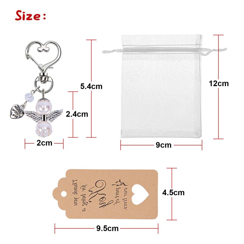 20 шт. Брелок-подвеска Ангел Пряжа Сумка Подарки для Свадьбы Дня рождения Вечеринки