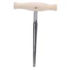 Violin Peg Hole Reamer Stainless Steel Incisive Edge Ergonomic Wooden Handle Accurate Machining Luthier Tools