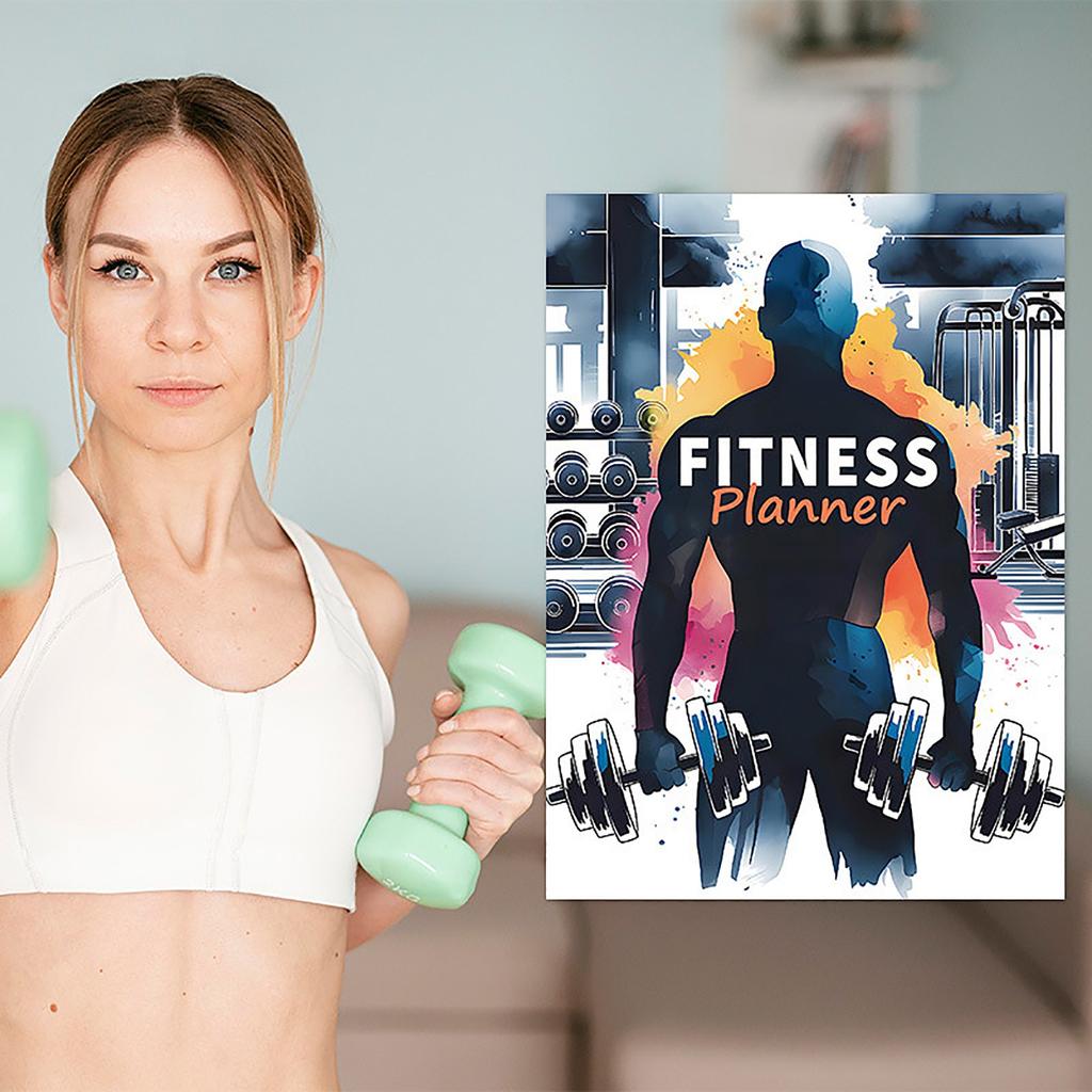 Fitness Program Planner Notebook, Personal Goal Management And Life Planning Journal, Daily Task And Goal Tracking Tool