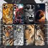 Luxury Tiger Lion Phone Case For iPhone Samsung Galaxy Redmi Xiaomi Oppo OnePlus Note S A 7 8 9 10 11 12 13 14 20 21 22 23 53 54 Pro Max Plus Ultra