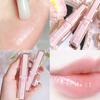 Dazzling Temperature Lip Balm Colorless Tinted Lipstick Moisturizing Improves Dry Cracked Lip Lines Night Repair