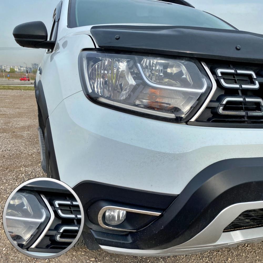 Chrome Frame Set for Dacia Duster for Renault Duster 2018-2019-2020-2021-2022-2023