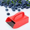 Berry Picker Blueberry Picker Scoop with Metal/Plastic Comb Huckleberry Picking Rakes Labor Saving for Easier Berry Harvester