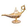 Ornaments Aladdin Genie Lamp Crafts Wishing Lamps Home Table Decoration Gift Collectable Metal Accessories