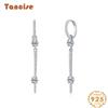 Tancise 925 Sterling Silver Zircon Earrings Drop Earrings For Women Wedding Party Gifts
