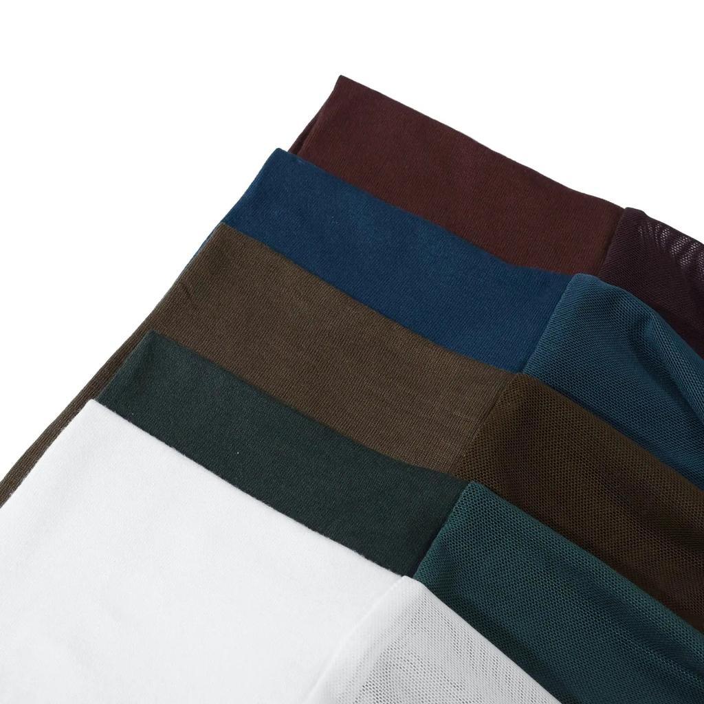 Новое поступление Мягкий мусульманский подплаток Сетчатые внутренние шапочки-хиджабы Исламская шапка-тюрбан Боннет Хиджаб Исламский тюрбан для женщин Хиджабы Повязка на голову