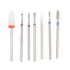 7pcs Portable Nail Drill Bits Professional Nail Drill Kit Manicure Pedicure Polishing Shaping Tools