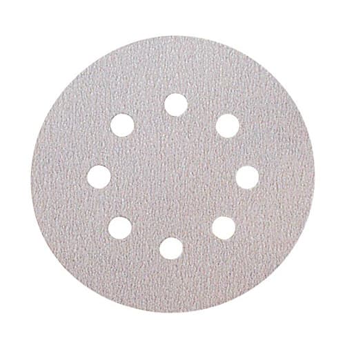 Makita Sanding Disc Outer Diameter 125mm #120 With Dust Vacuum Hole (5 Pieces) A-16885