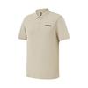 Pullover Comfortable Solid Color Short Sleeve Polo Shirt Men Polo Shirts Khaki JN9794