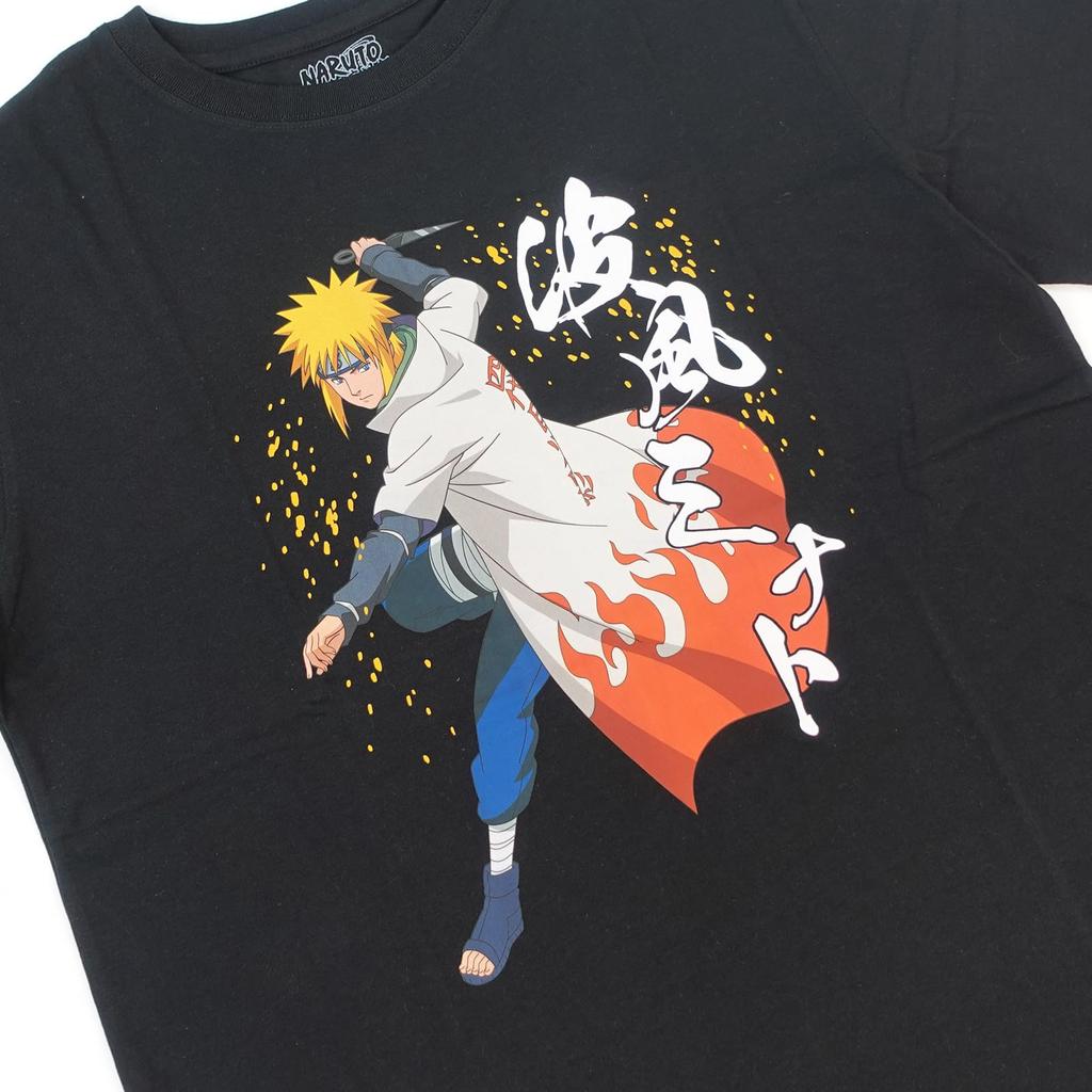 FinePlus Short Sleeve Naruto Shippuden T-Shirt, Minato Namikaze Merchandise