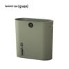 Narrow, Large, Open-Top Waste Basket for Household Use - Suitable for Living Room, Kitchen, and Bathroom